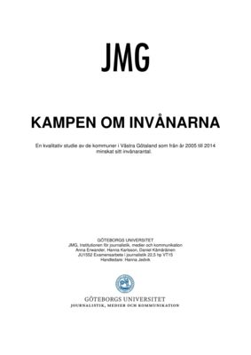 thumbnail of Kampen om invånarna Anna Hanna Daniel Metod